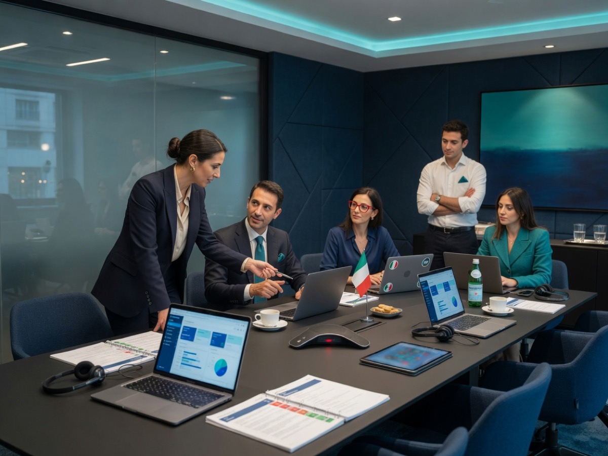 Team ListeTelemarketing.eu in consulenza su lead generation e database