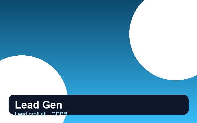 Lead Generation